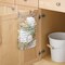 mDesign Metal Over Cabinet Kitchen Storage Basket, Holds 50 Plastic Bags